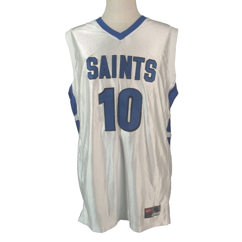 Nike NBA Jersey Nate Thurmond tribute Saints adult mens XL extra large white